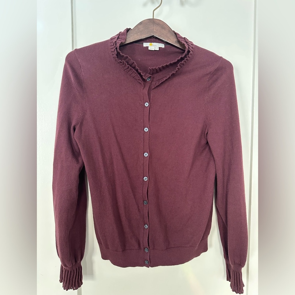 Boden Dark Purple Cardigan